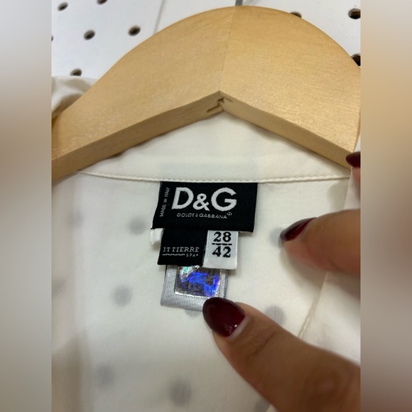 Dolce & Gabbana White Button-Up Shirt - Picture 4 of 7